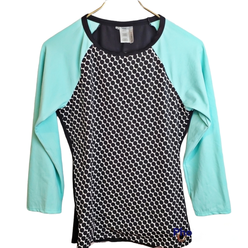 Bleu Longsleeve Swim Top Rash Guard